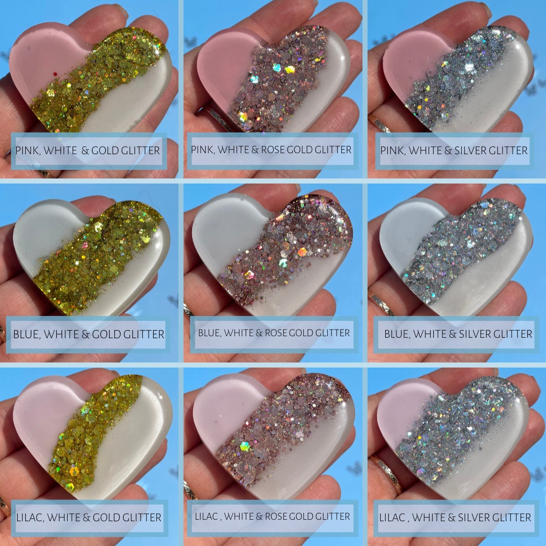 Nanny Glitter Resin Heart KEYRING, Nanny Nan Gift, Nanny keyring, Birthday Gift For Her, Teacher Gift, Keyring For Women, Custom Keychain