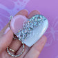 God Mother Resin Glitter Heart KEYRING, God Mother Gift, God Mum keyring, Birthday Gift, Christmas Gift, Keyring For Women, Custom Keychain