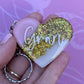 Gran Resin Glitter Heart KEYRING | Granny Gift | Personalised Gift | Gifts for Gran UK | Thank you Gift | Gift for Gran