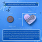 Bestie Resin Glitter Heart MAGNET | Fridge Magnet | Bestie Gift | Personalised Gift | Gifts for Bestie | Thank you Gift | Birthday Gift