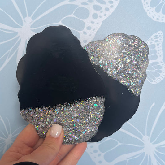 Black & Silver Coasters
