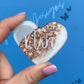 Nan Resin Glitter Heart MAGNET | Fridge Magnet | Nan Gift | Personalised Gift | Gifts for Nan | Thank you Gift | Birthday Gift