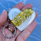 Bestie Resin Glitter Heart KEYRING | Bestie Gift | Personalised Gift | Gifts for Bestie UK | Thank you Gift | Gift for Best Friend