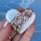 Auntie Resin Glitter Heart MAGNET | Fridge Magnet | Auntie Gift | Personalised Gift | Gifts for Auntie | Thank you Gift | Birthday Gift