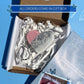Auntie Resin Glitter Heart KEYRING | Auntie Gift | Personalised Gift | Gifts for Auntie UK | Thank you Gift | Gift for Aunty