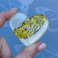 Cousin Resin Glitter Heart MAGNET | Fridge Magnet | Cousin Gift | Personalised Gift | Gifts for Cousin | Thank you Gift | Birthday Gift