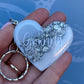 Granny Resin Leaf Heart KEYRING, Gran Gift, Granny Gift, Granny keyring, Birthday Gift, Christmas Gift, Keyring For Women, Custom Keychain